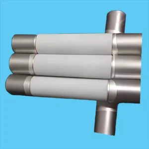 Metallized ceramic insulator tube — reference component view 1