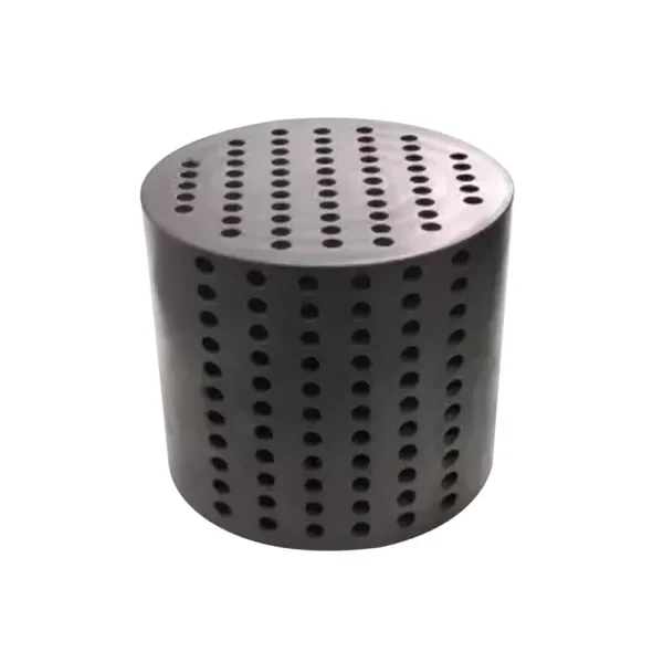 Silicon Carbide Heat Exchange Block (with Holes) — view 1 Silicon Carbide Heat Exchange Block (with Holes) — reference component view 1