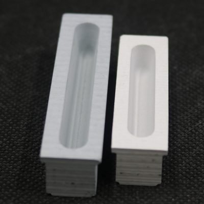Boron nitride ceramic block — view 1 Boron nitride ceramic block — reference component view 1