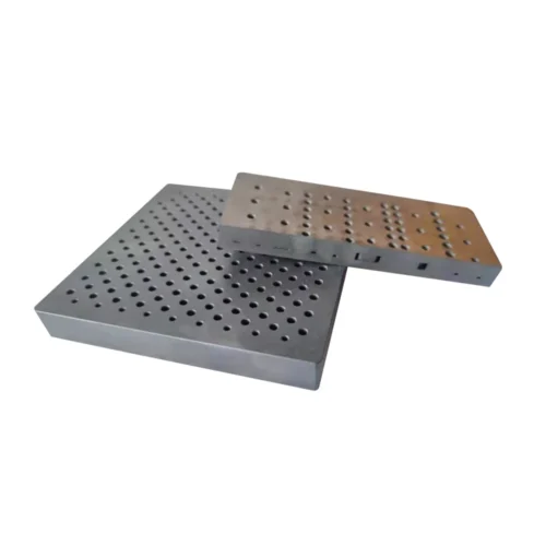 Silicon Carbide Heat Exchanger Block/Plate — view 1 Silicon Carbide Heat Exchanger Block/Plate — reference component view 1