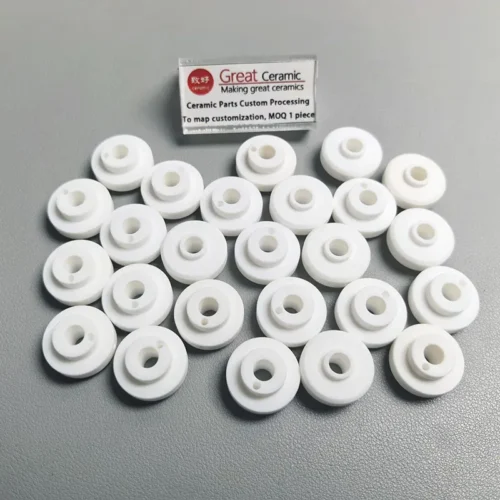 Sales of raw materials and precision machining of machinable ceramic tubes — view 1 Sales of raw materials and precision machining of machinable ceramic tubes — reference component view 1
