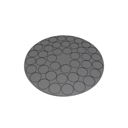MOCVD Silicon Carbide Coated Disks — view 1 MOCVD Silicon Carbide Coated Disks — reference component view 1