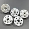 Machinable ceramic flange bushings — view 1 Machinable ceramic flange bushings — reference component view 1