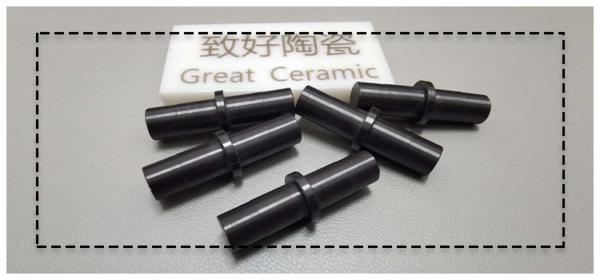 Silicon Nitride Shaft-Wear-Resistant Mandrel — view 2 Silicon Nitride Shaft-Wear-Resistant Mandrel — reference component view 2