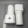 Boron Nitride Ceramic Hexagonal Structures — view 1 Boron Nitride Ceramic Hexagonal Structures — reference component view 1