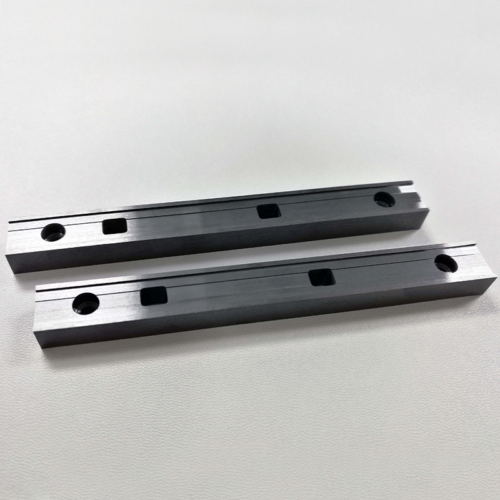 Black zirconia ceramic guide — reference component view 1