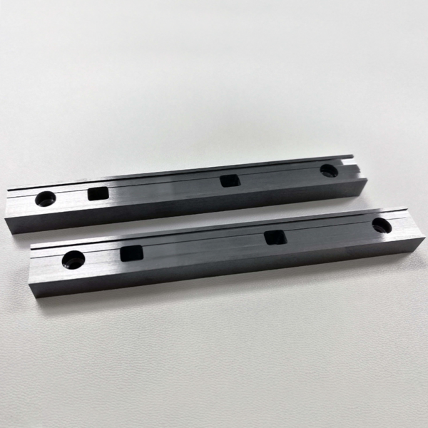 Black zirconia ceramic guide — reference component view 1