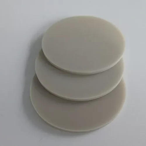 Aluminium nitride schijf — view 1 Aluminium nitride schijf — reference component view 1