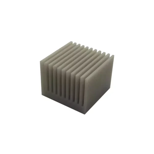 Aluminium nitride koellichaam — view 1 Aluminium nitride koellichaam — reference component view 1