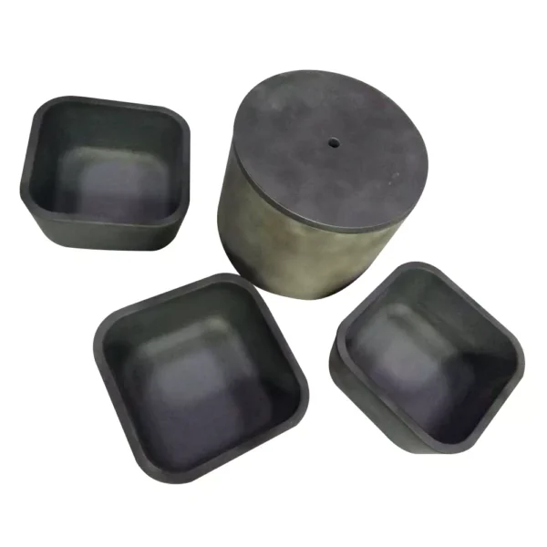 Silicon Carbide Square Crucible — view 2 Silicon Carbide Square Crucible — reference component view 2