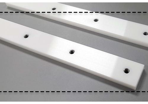 Zirconia ceramic fixed knife — reference component view 1