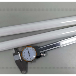 Precision machining of zirconia long rod — reference component view 1