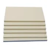 Aluminum nitride ceramic spacer precision machining — view 1 Aluminum nitride ceramic spacer precision machining — reference component view 1