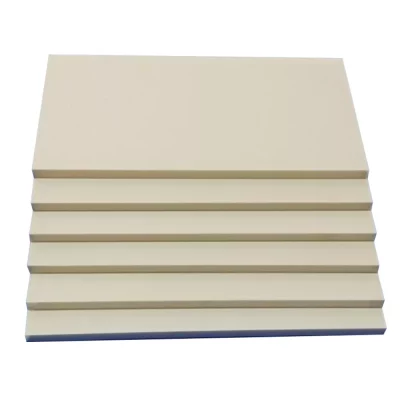 Aluminum nitride ceramic spacer precision machining — view 1 Aluminum nitride ceramic spacer precision machining — reference component view 1