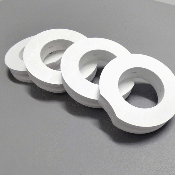 Boron Nitride Ceramic Rings — view 1 Boron Nitride Ceramic Rings — reference component view 1