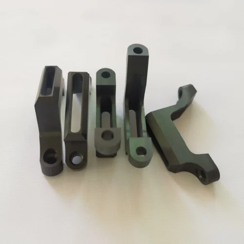 Silicon Nitride Ceramic Long Groove Shaped Connection Block — reference component view 1