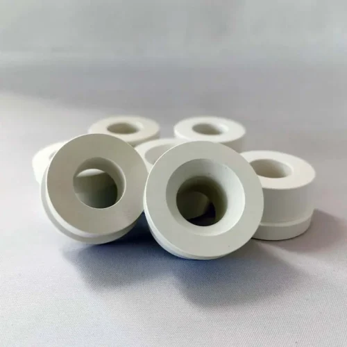 Boron Nitride Ceramic Nozzle Base — view 1 Boron Nitride Ceramic Nozzle Base — reference component view 1