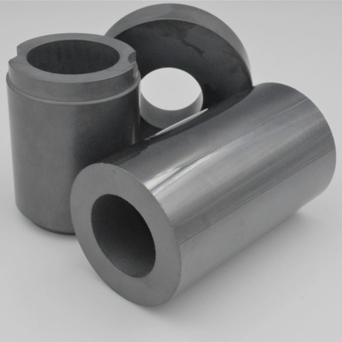 Silicon carbide ceramic tube — view 1 Silicon carbide ceramic tube — reference component view 1