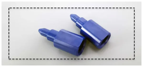 Blue Zirconia Ceramic Locating Pins — reference component view 2