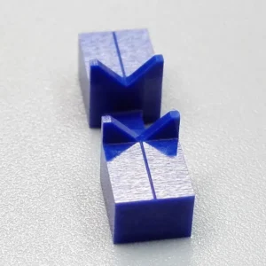 Blue Zirconia Ceramic Positioning Blocks — reference component view 1
