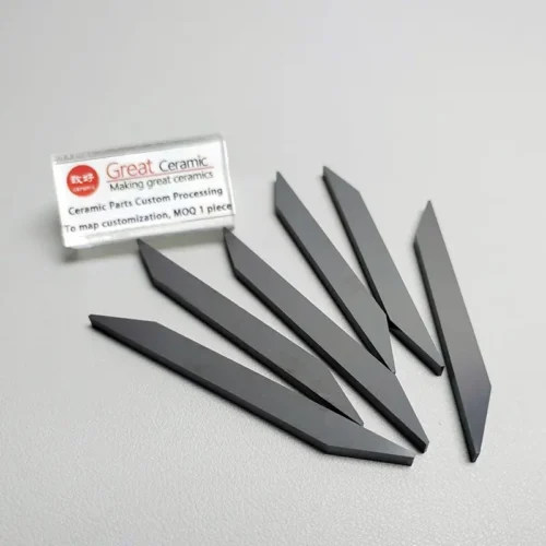 Silicon Carbide Ceramic Substrate — view 1 Silicon Carbide Ceramic Substrate — reference component view 1