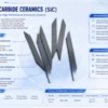 Silicon Carbide Ceramic Substrate — view 2 Silicon Carbide Ceramic Substrate — reference component view 2