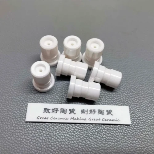 Zirconia Toughened Alumina Ceramic Plungers — view 1 Zirconia Toughened Alumina Ceramic Plungers — reference component view 1