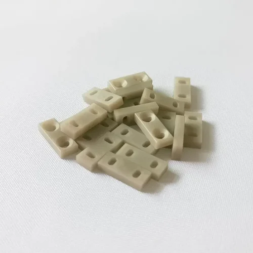 Aluminum Nitride Ceramic Double Hole Strip Gasket — reference component view 1