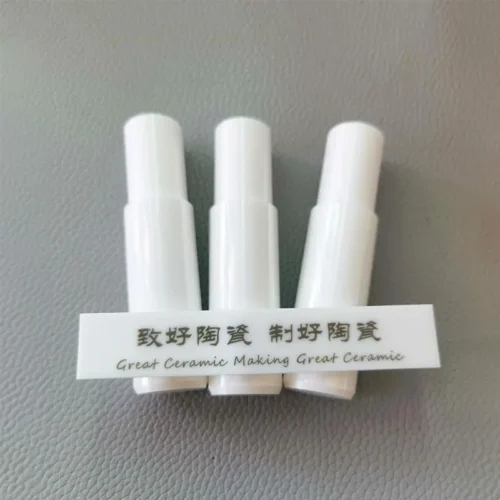 Zirconia Toughened Alumina (ZTA) Ceramic Shafts — view 1 Zirconia Toughened Alumina (ZTA) Ceramic Shafts — reference component view 1